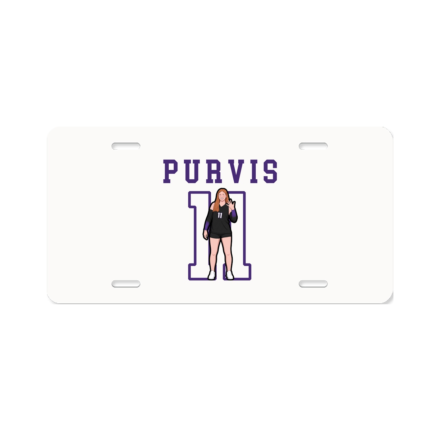License Plate — Shirsey in Classic