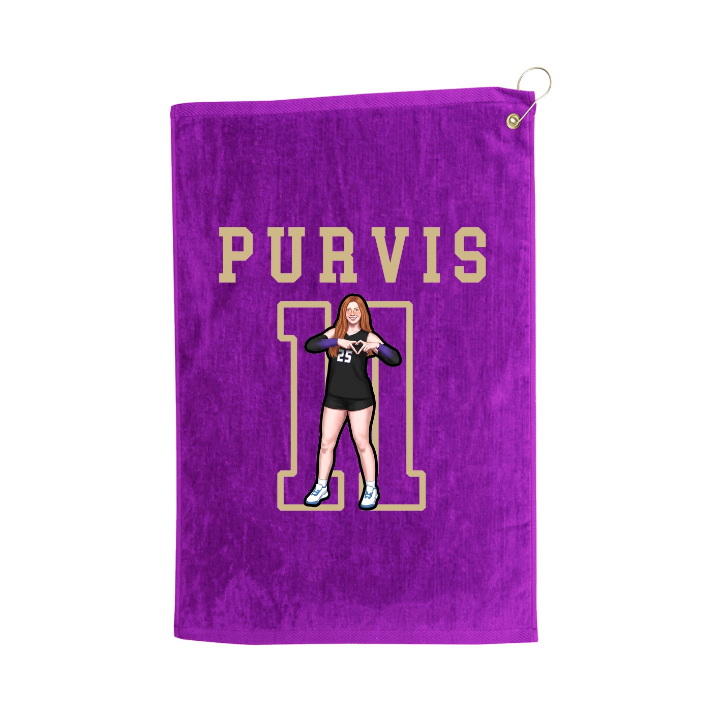 Golf Towel — Shirsey in Purple