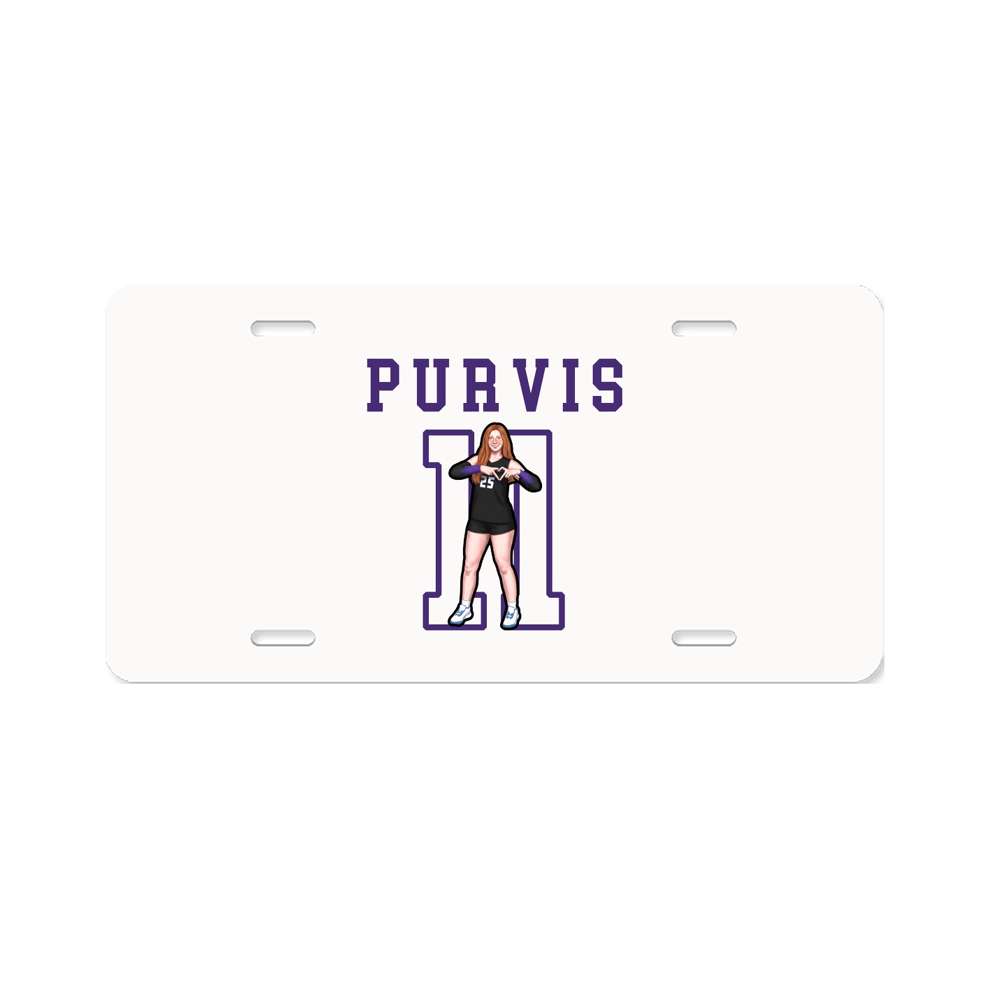 License Plate — Shirsey in Classic