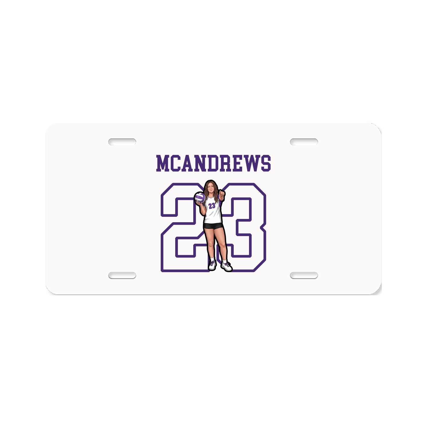 License Plate — Shirsey in Classic