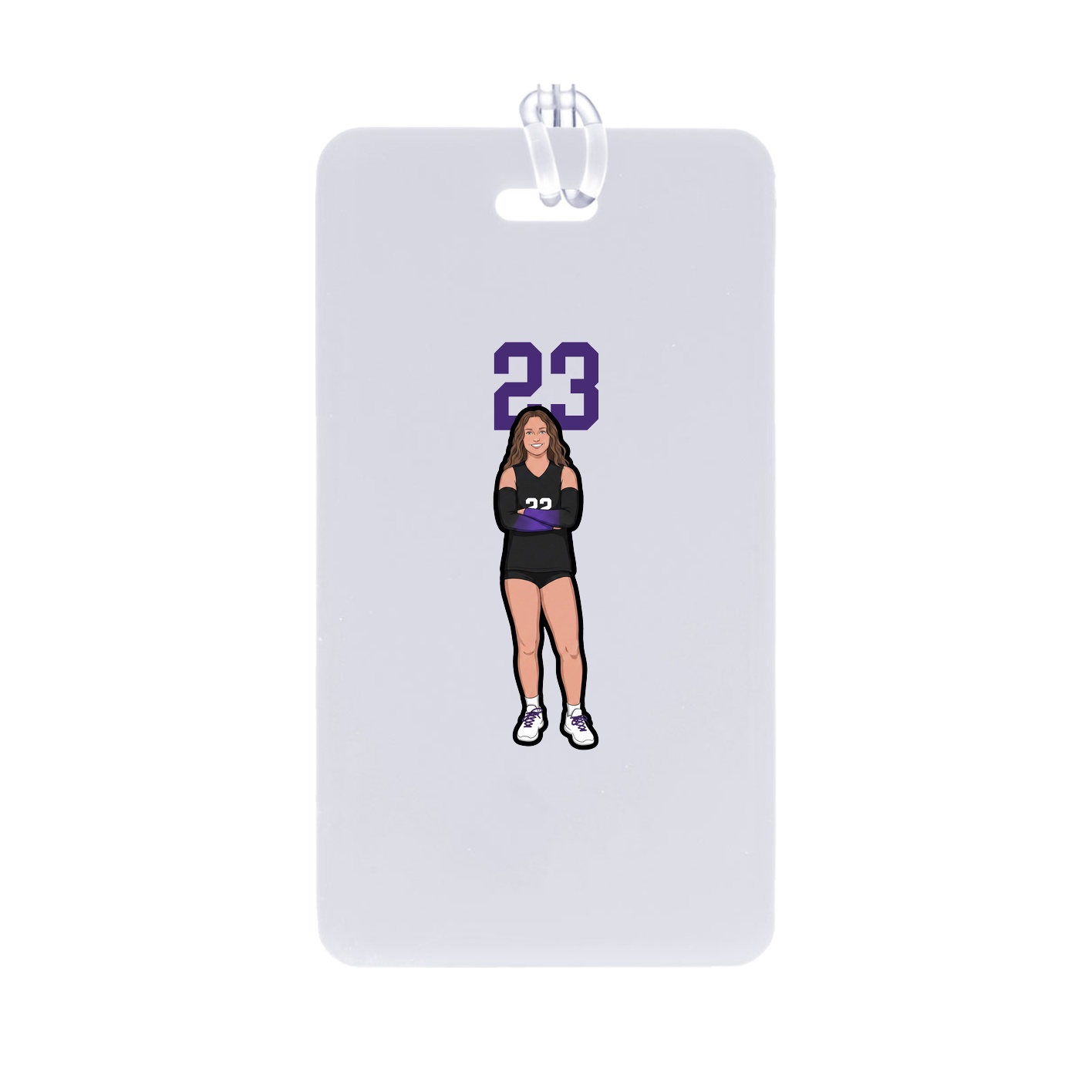 Bag Tag — Number Top in Classic