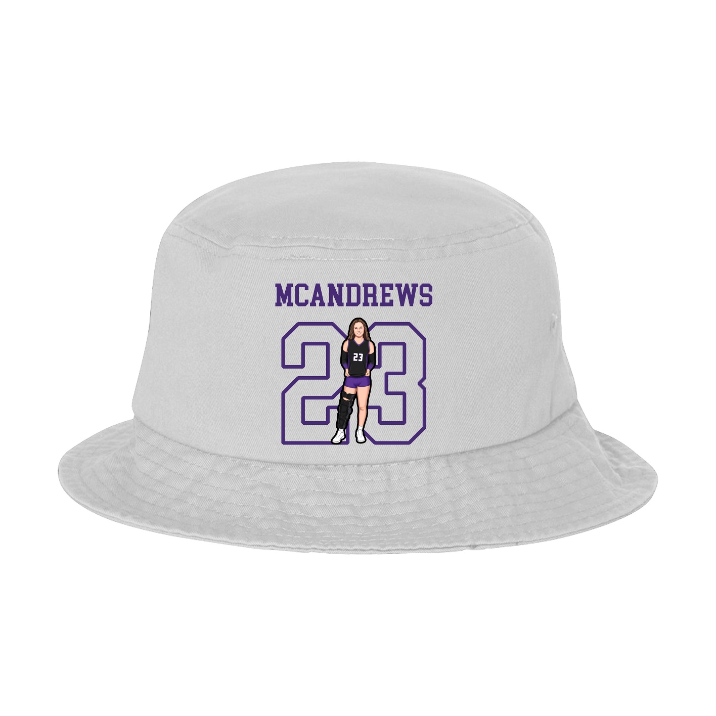 Bucket Cap — Shirsey in White