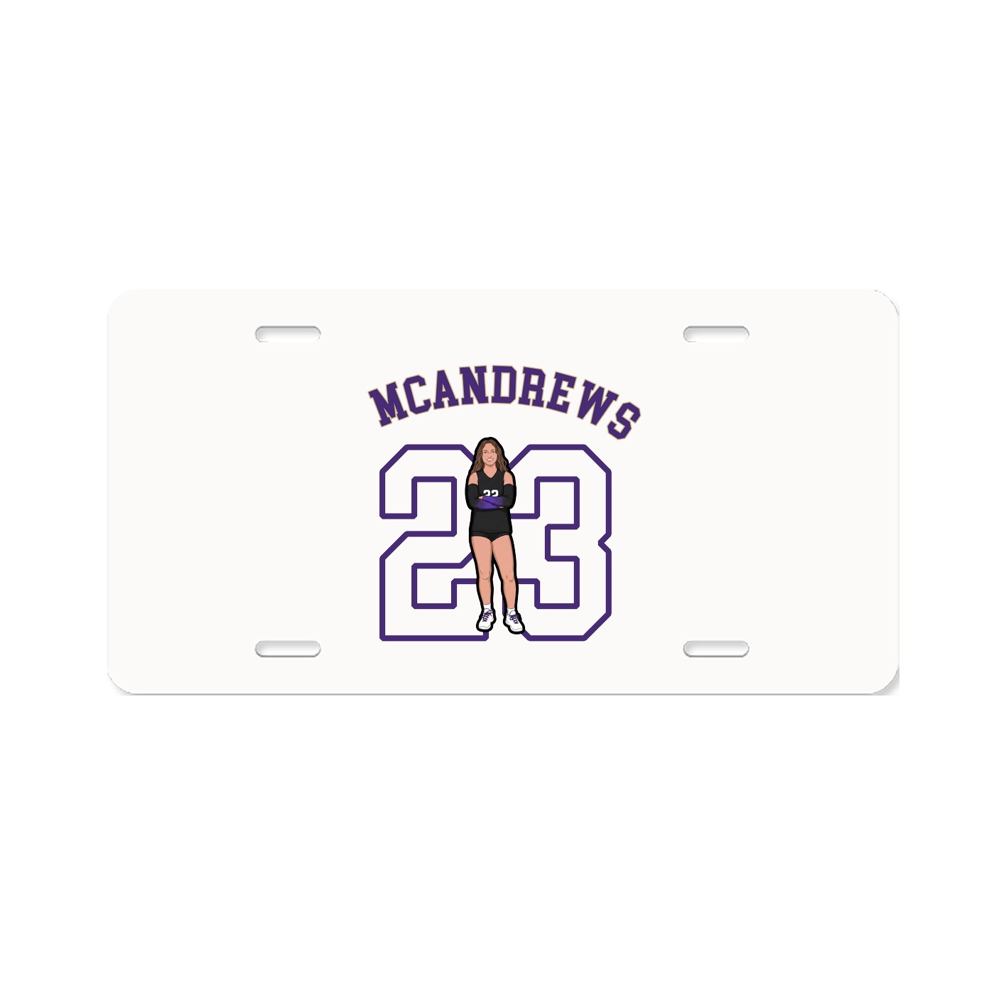 License Plate — Shirsey Arch in Classic