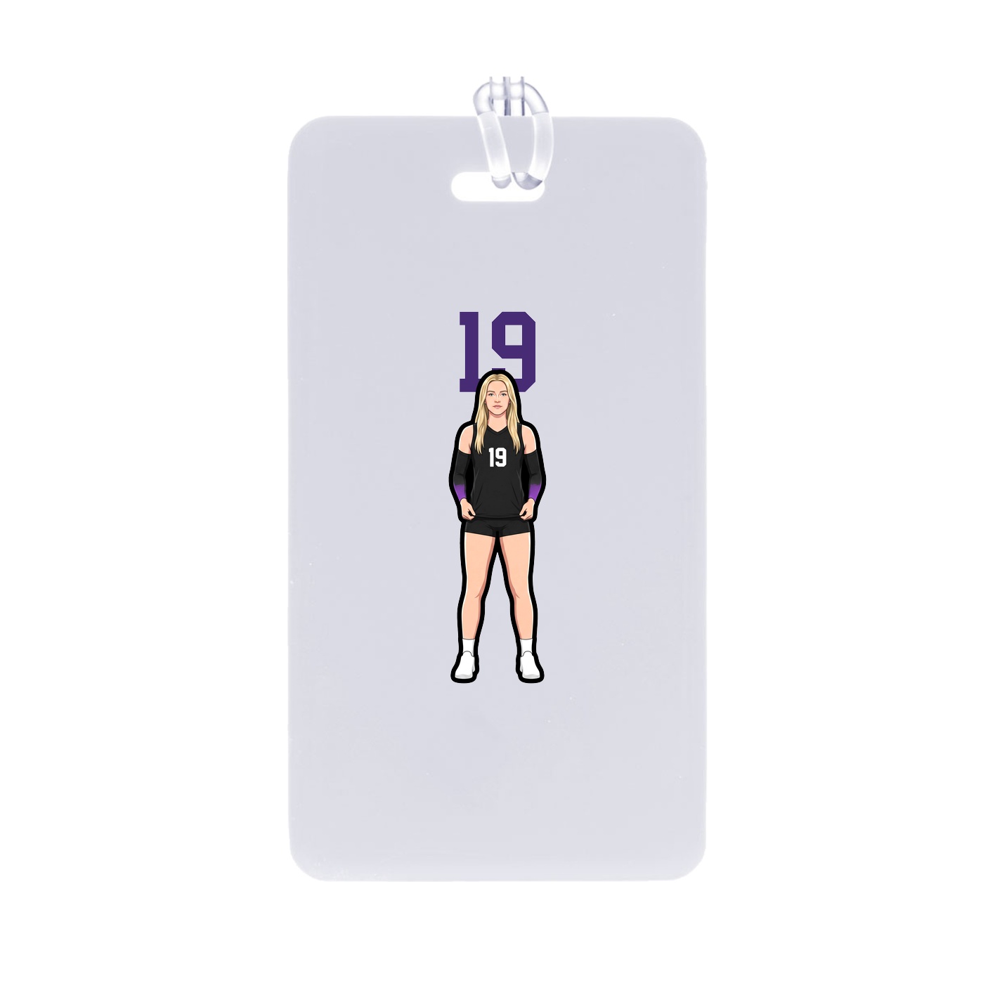 Bag Tag — Number Top in Classic