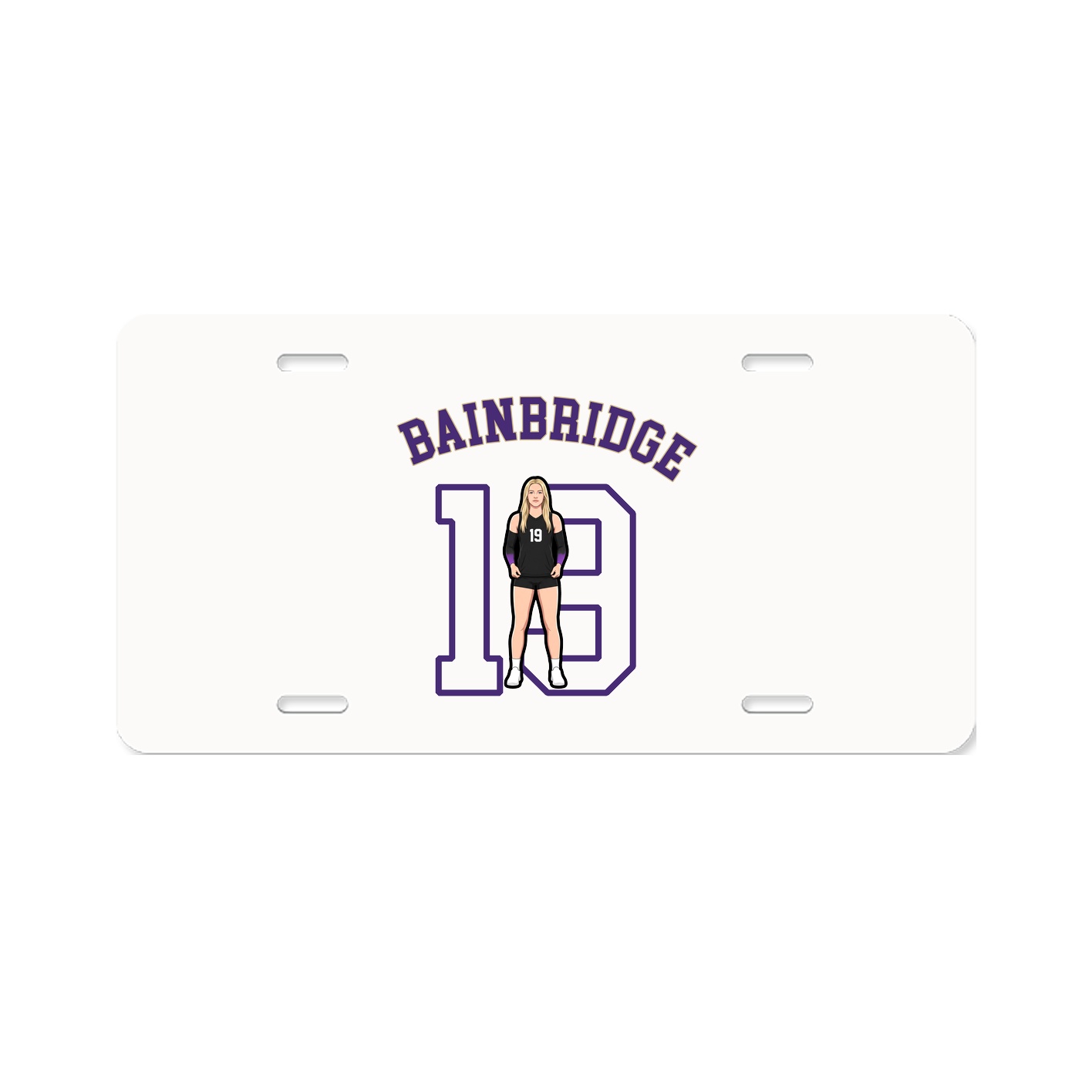 License Plate — Shirsey Arch in Classic