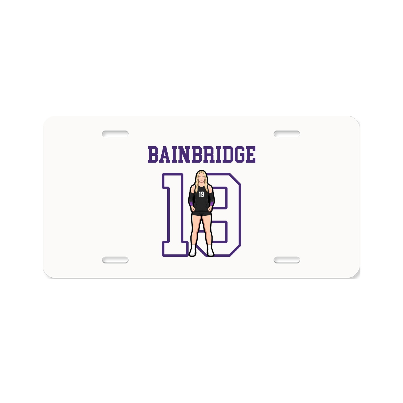 License Plate — Shirsey in Classic