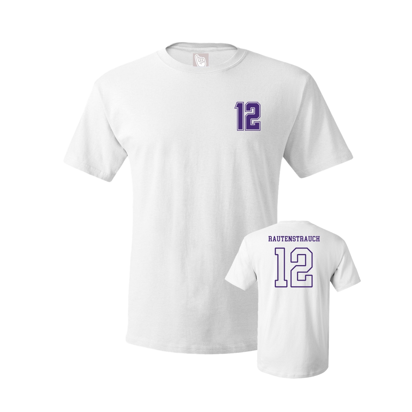 Tee — Chest Back in White