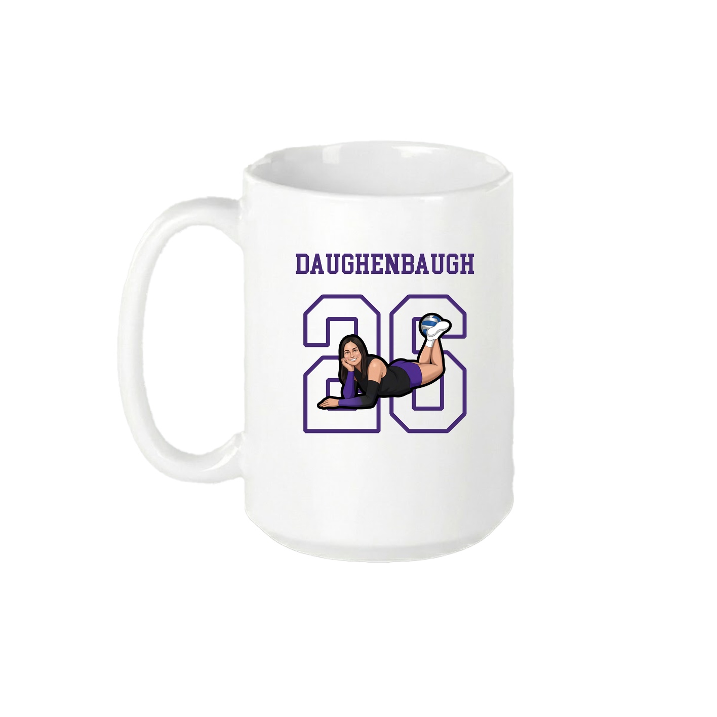15oz Coffee Mug — Shirsey in White