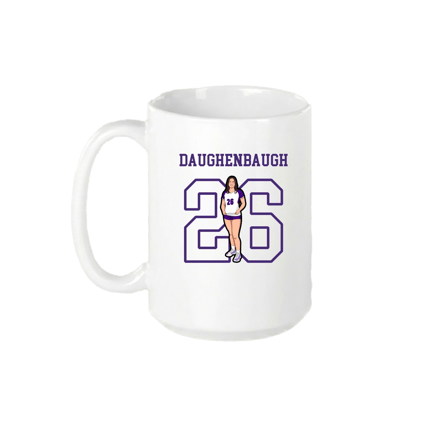 15oz Coffee Mug — Shirsey in White