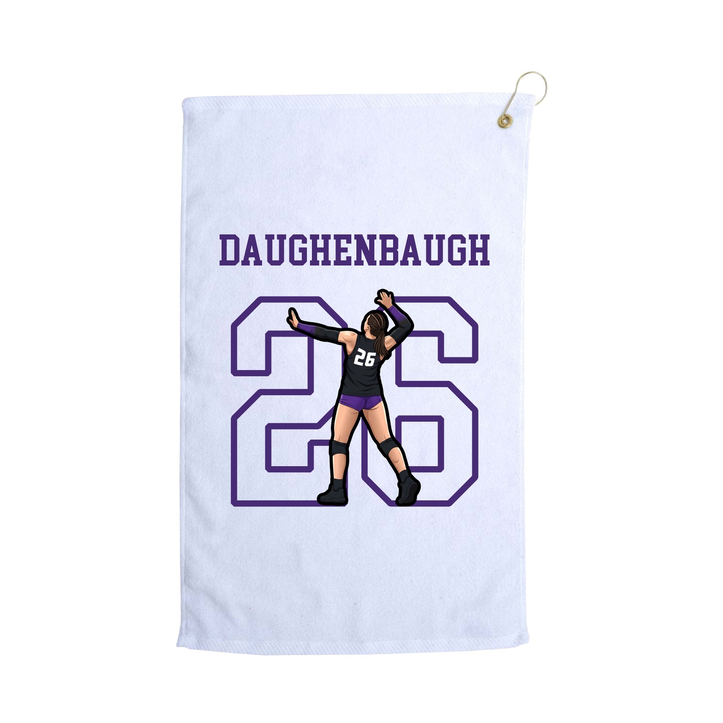 Golf Towel — Shirsey in White