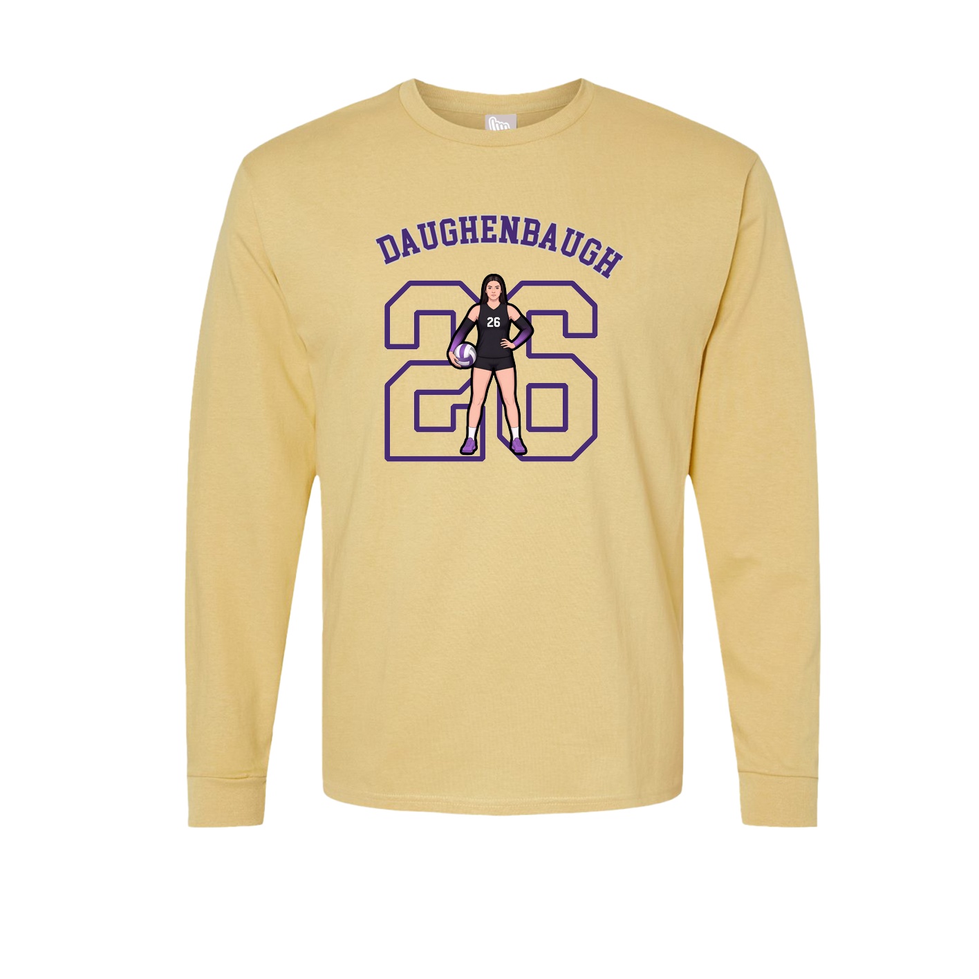 Long Sleeve Tee — Shirsey Arch in Vegas Gold