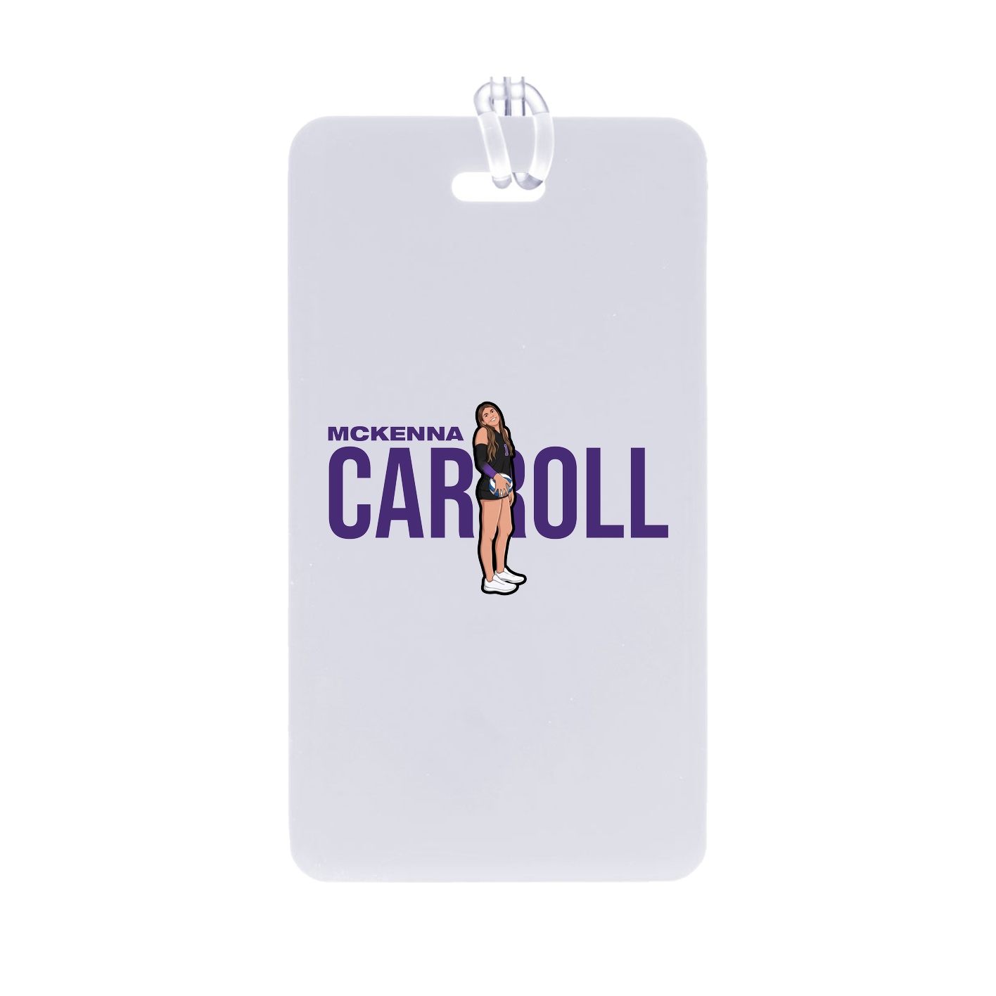 Bag Tag — Player Name in Classic