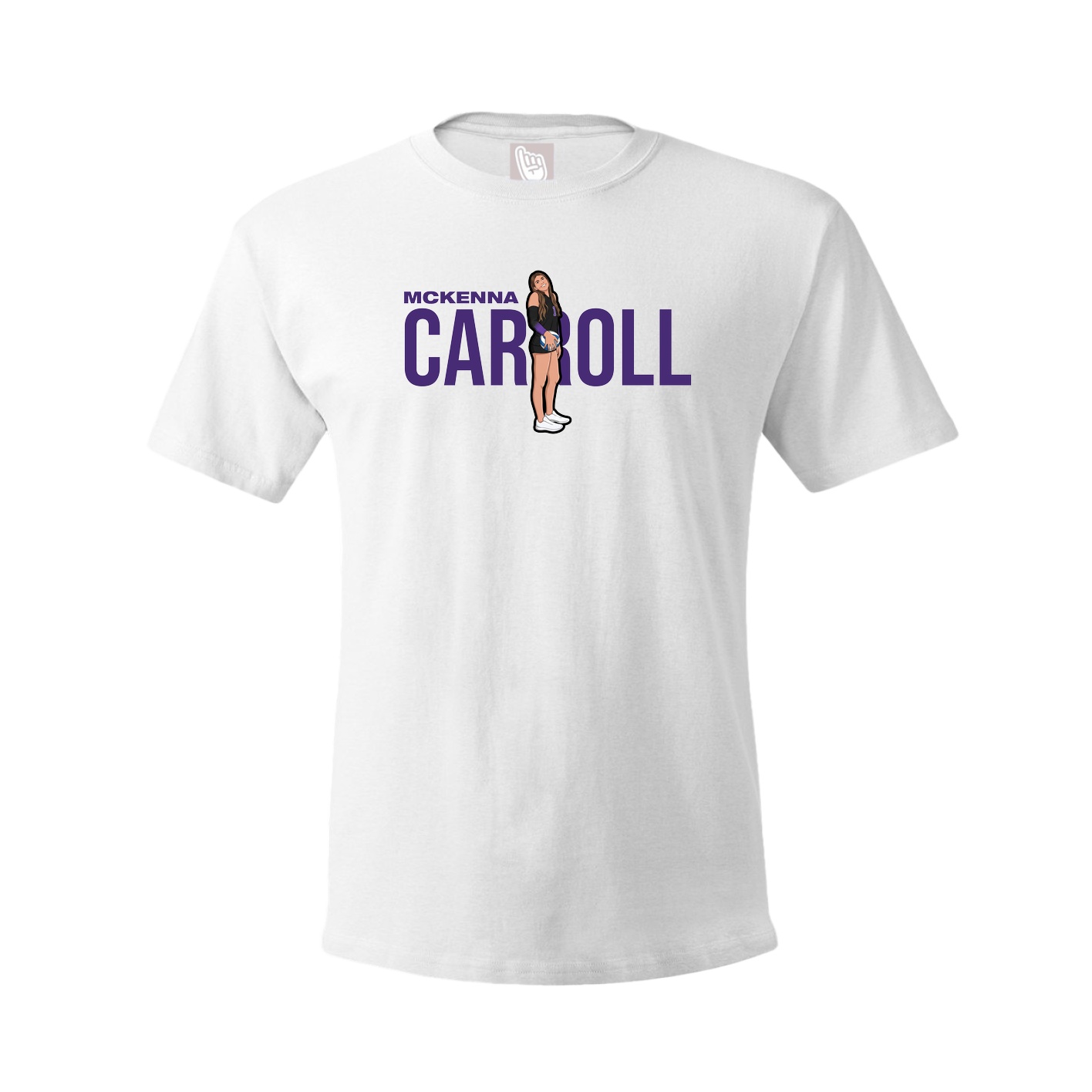 Tee — Player Name in White