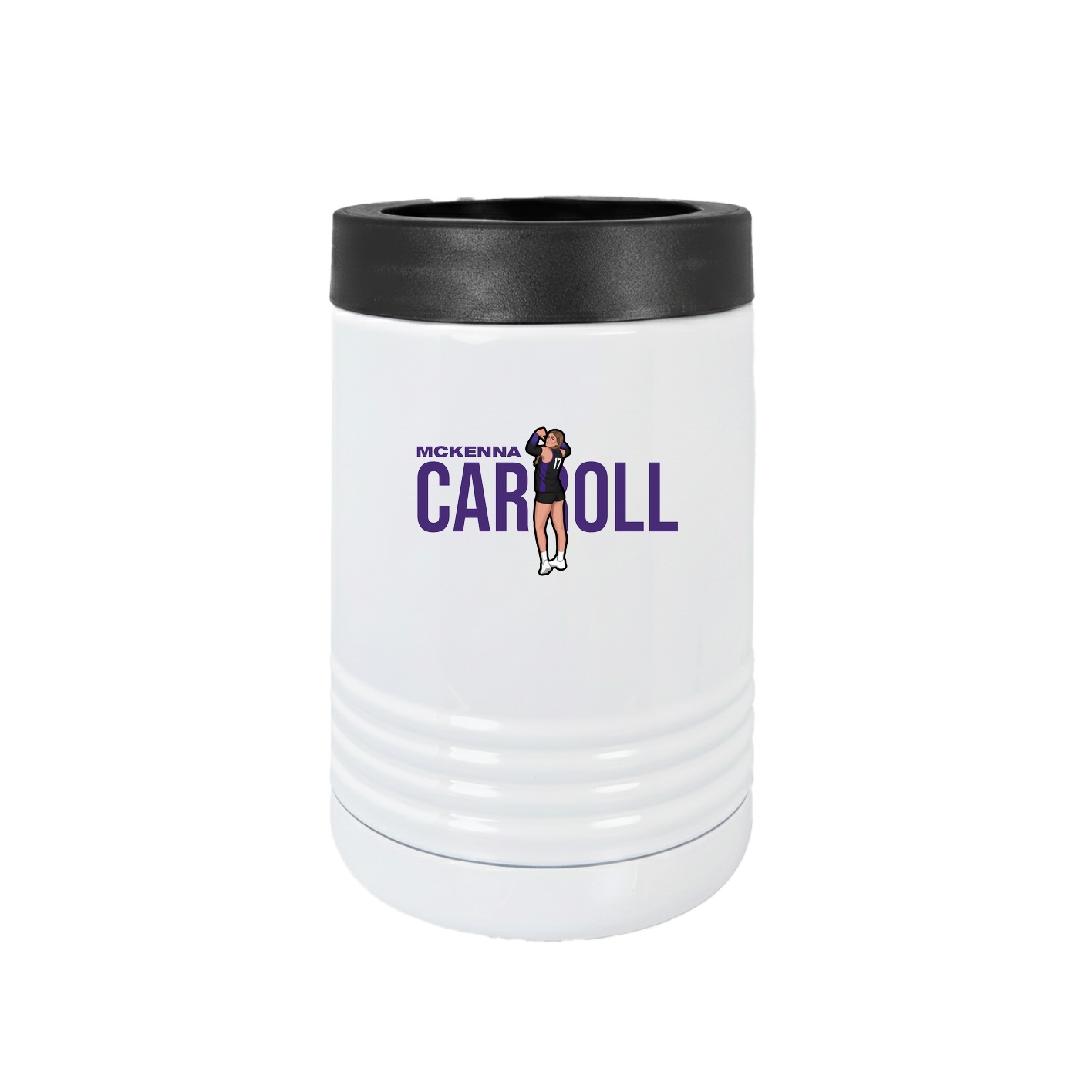 Beverage Holder — Player Name in White