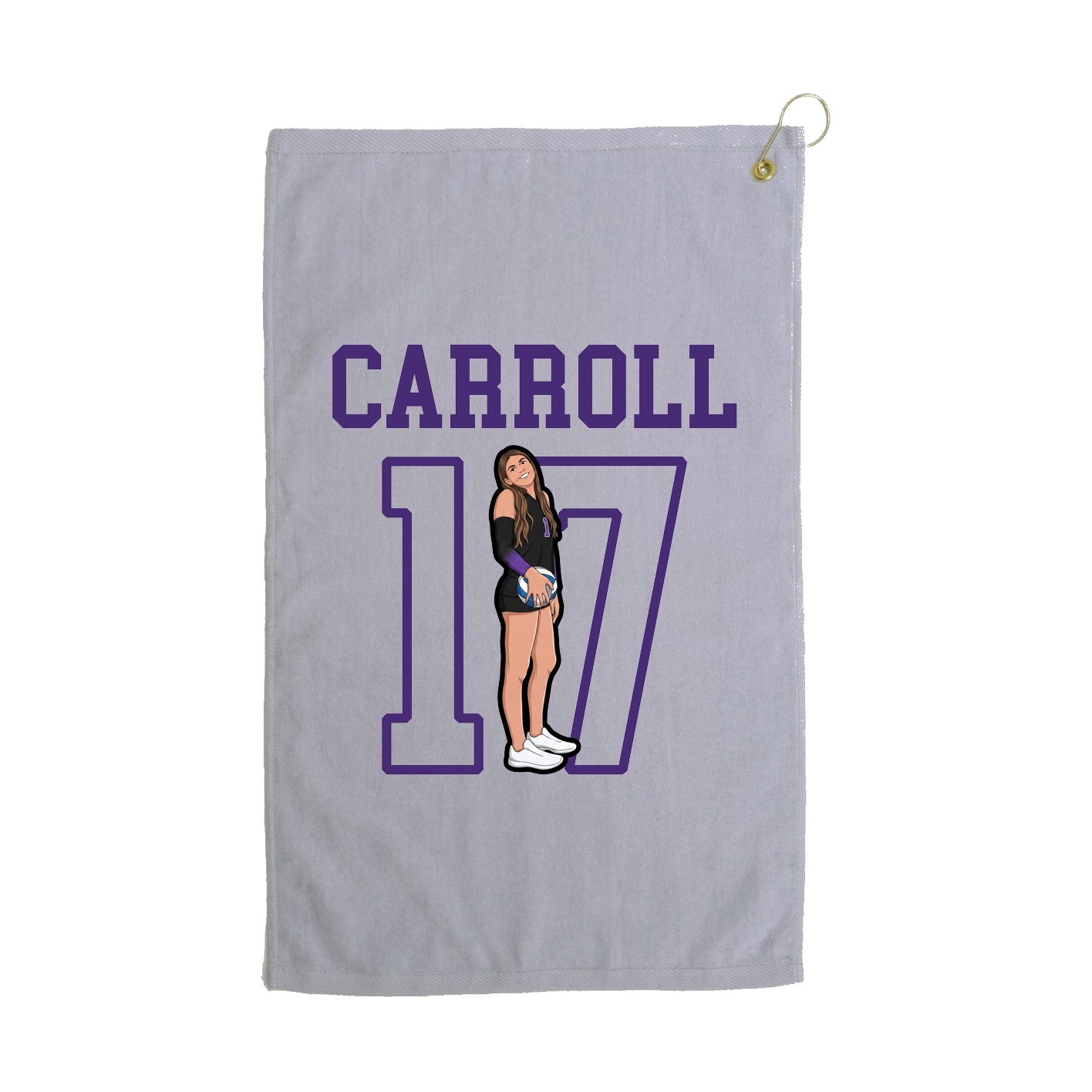 Golf Towel — Shirsey in Grey