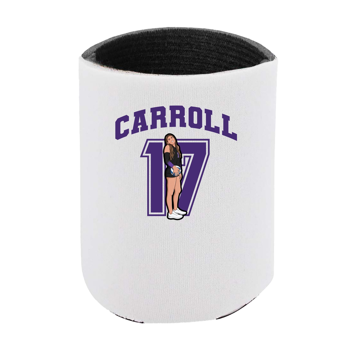 Can Holder — Number in White