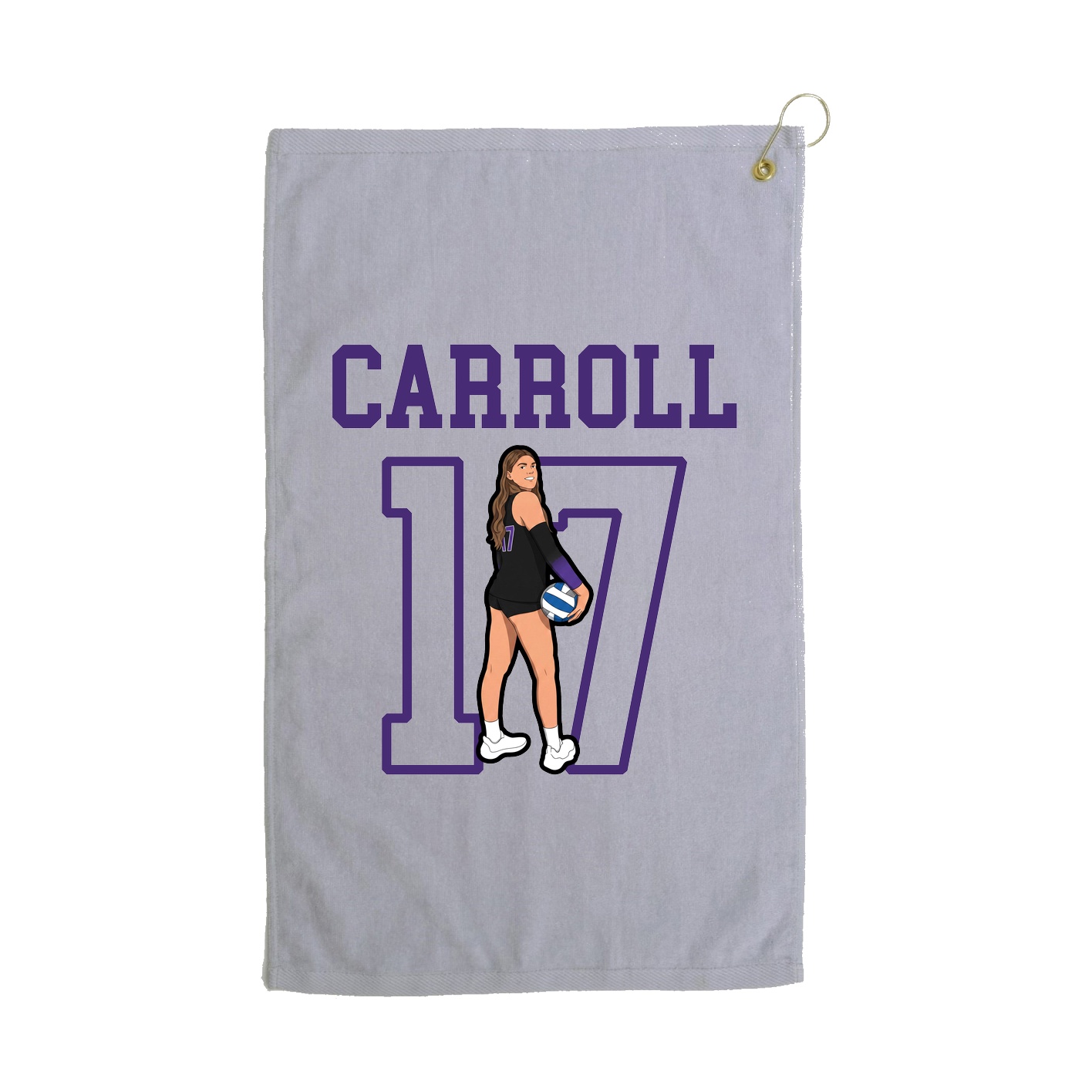 Golf Towel — Shirsey in Grey