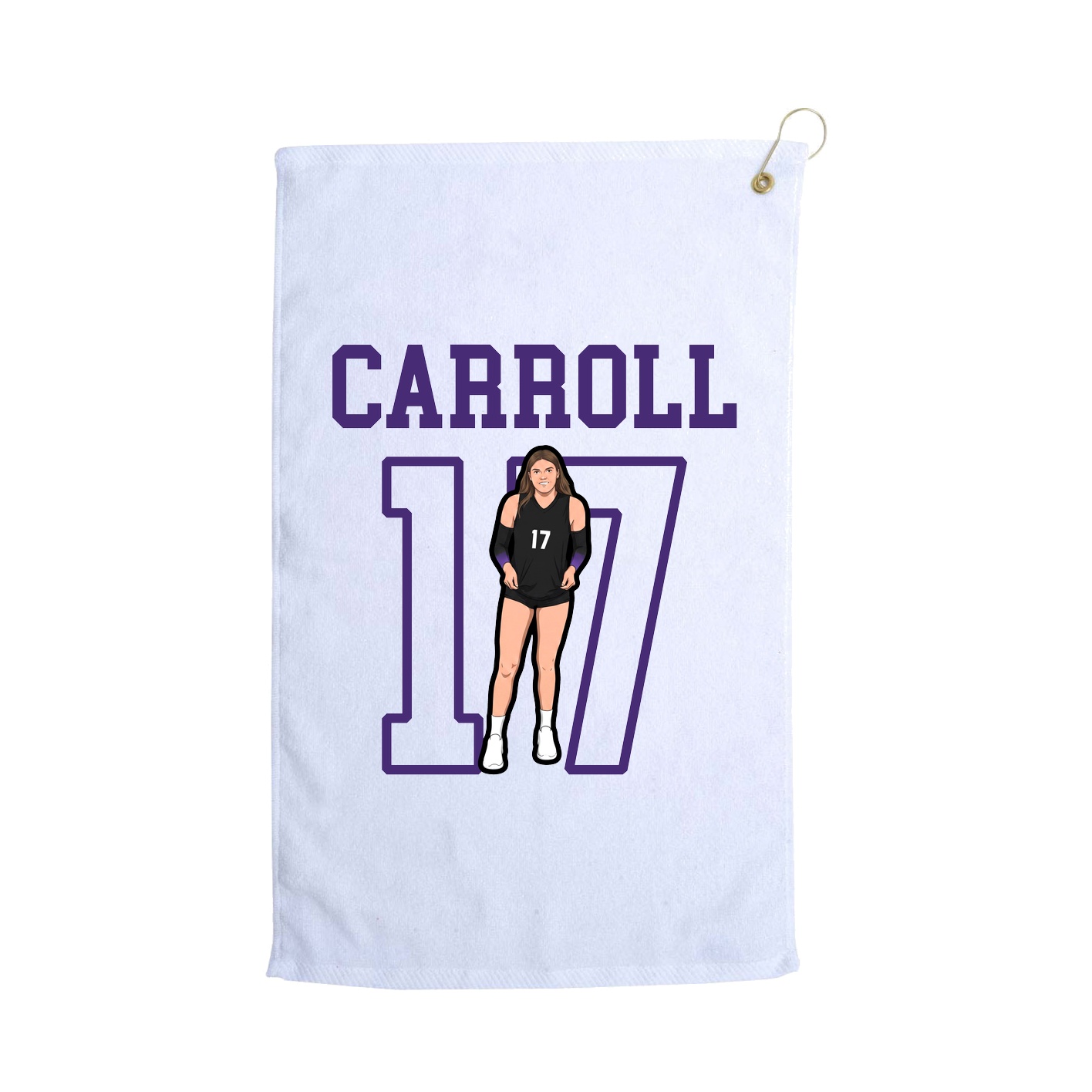 Golf Towel — Shirsey in White