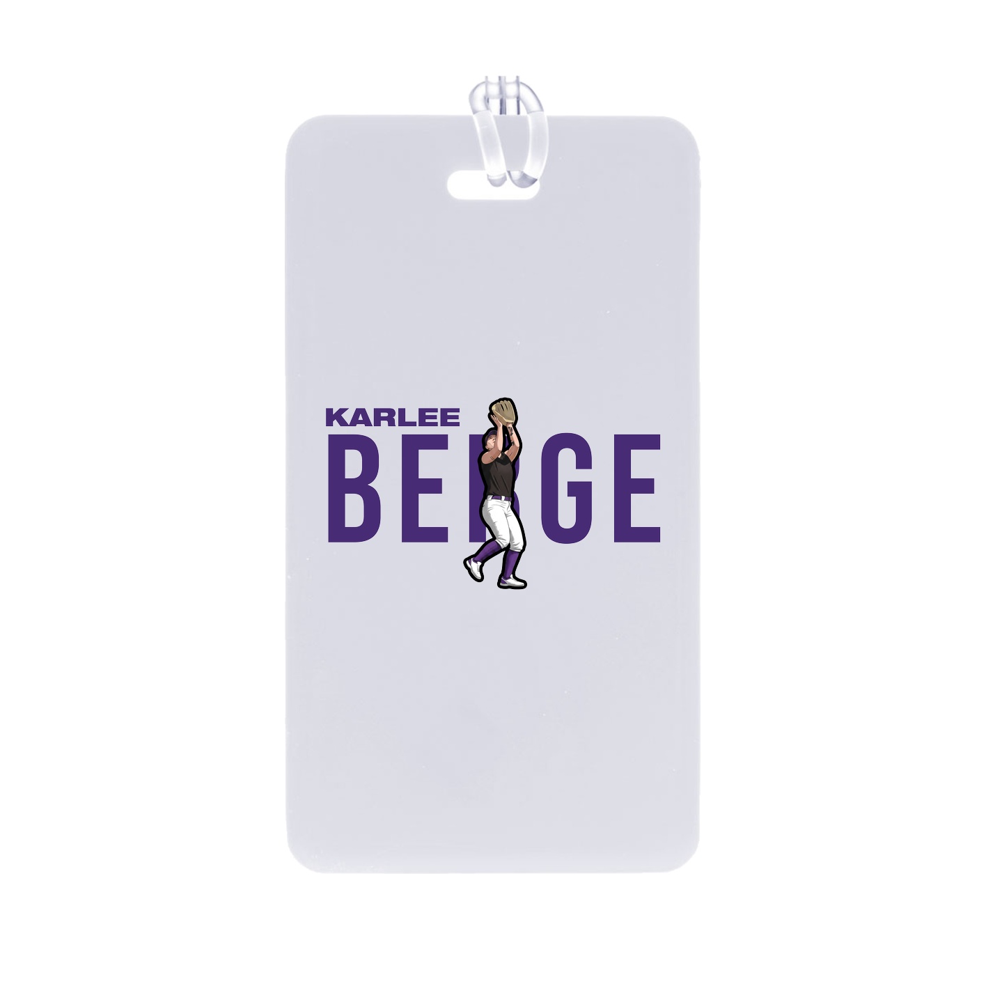 Bag Tag — Player Name in Classic
