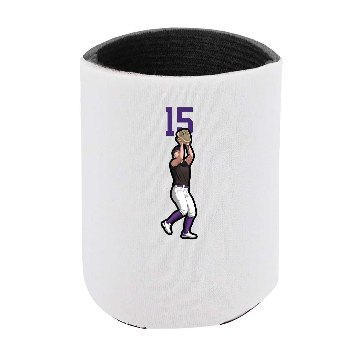 Can Holder — Number Top in White