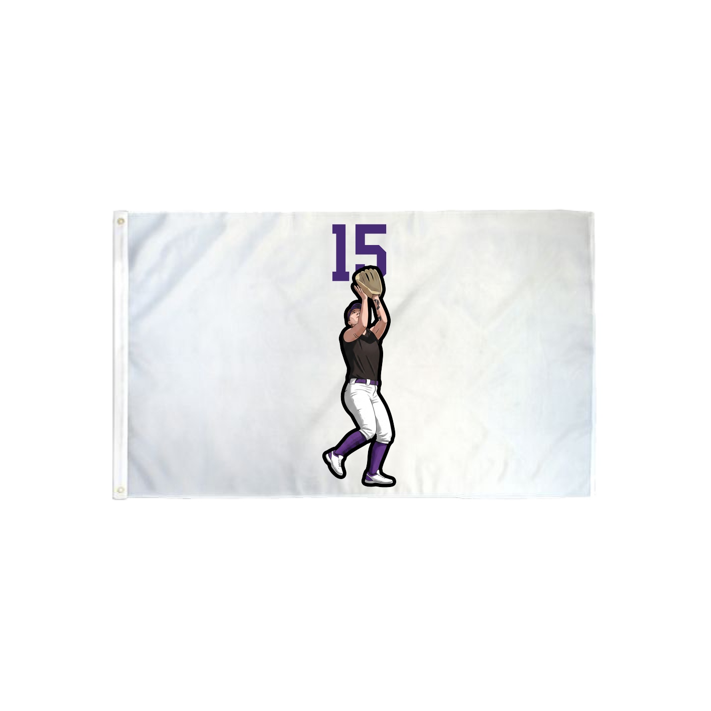 3x5 Flag — Number Top in Classic