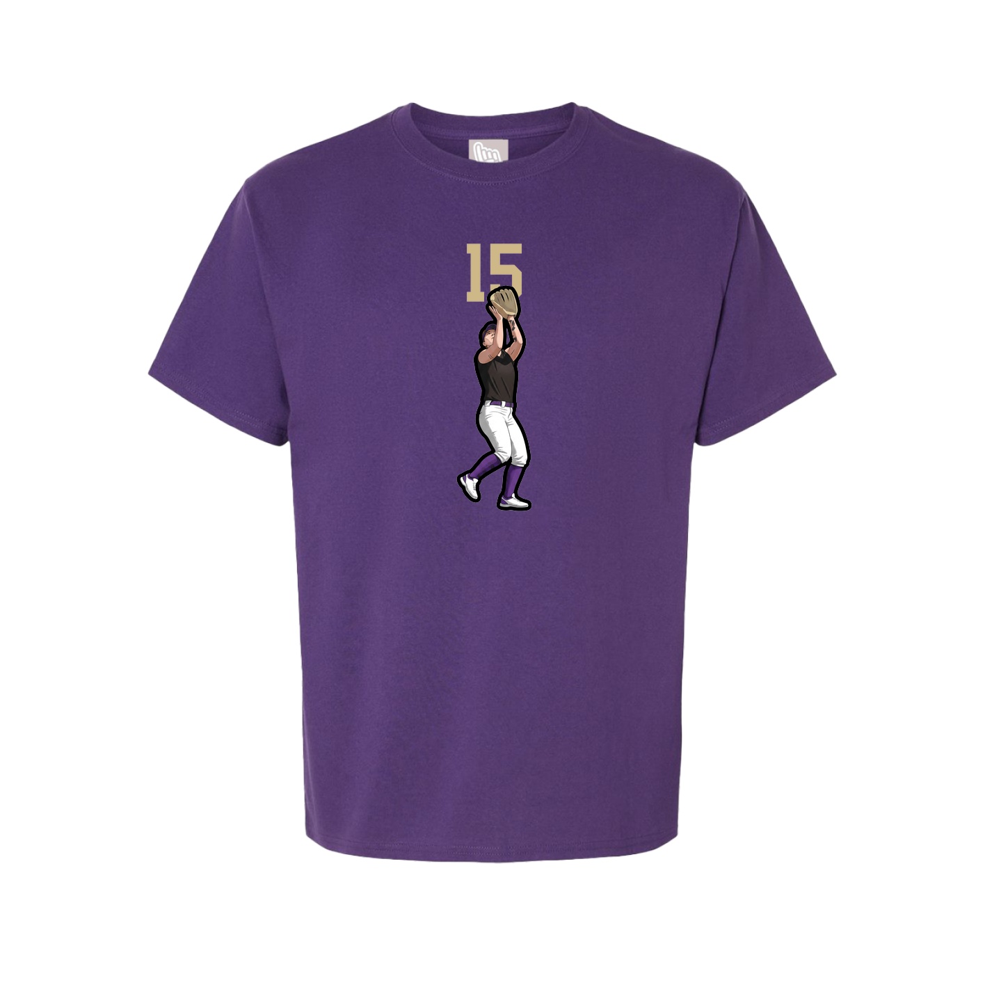 Tee — Number Top in Purple