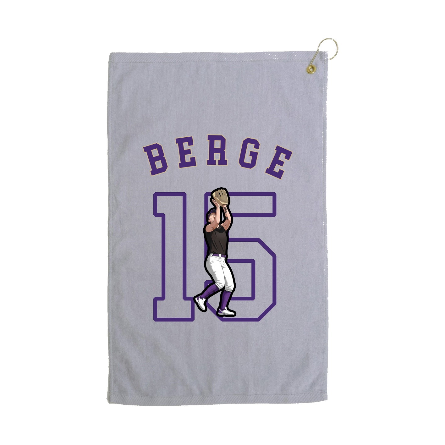 Golf Towel — Shirsey Arch in Grey