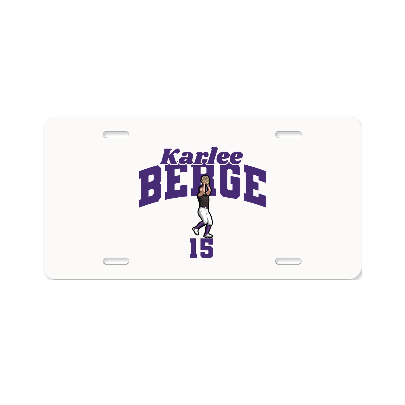 License Plate — Signature Arch in Classic