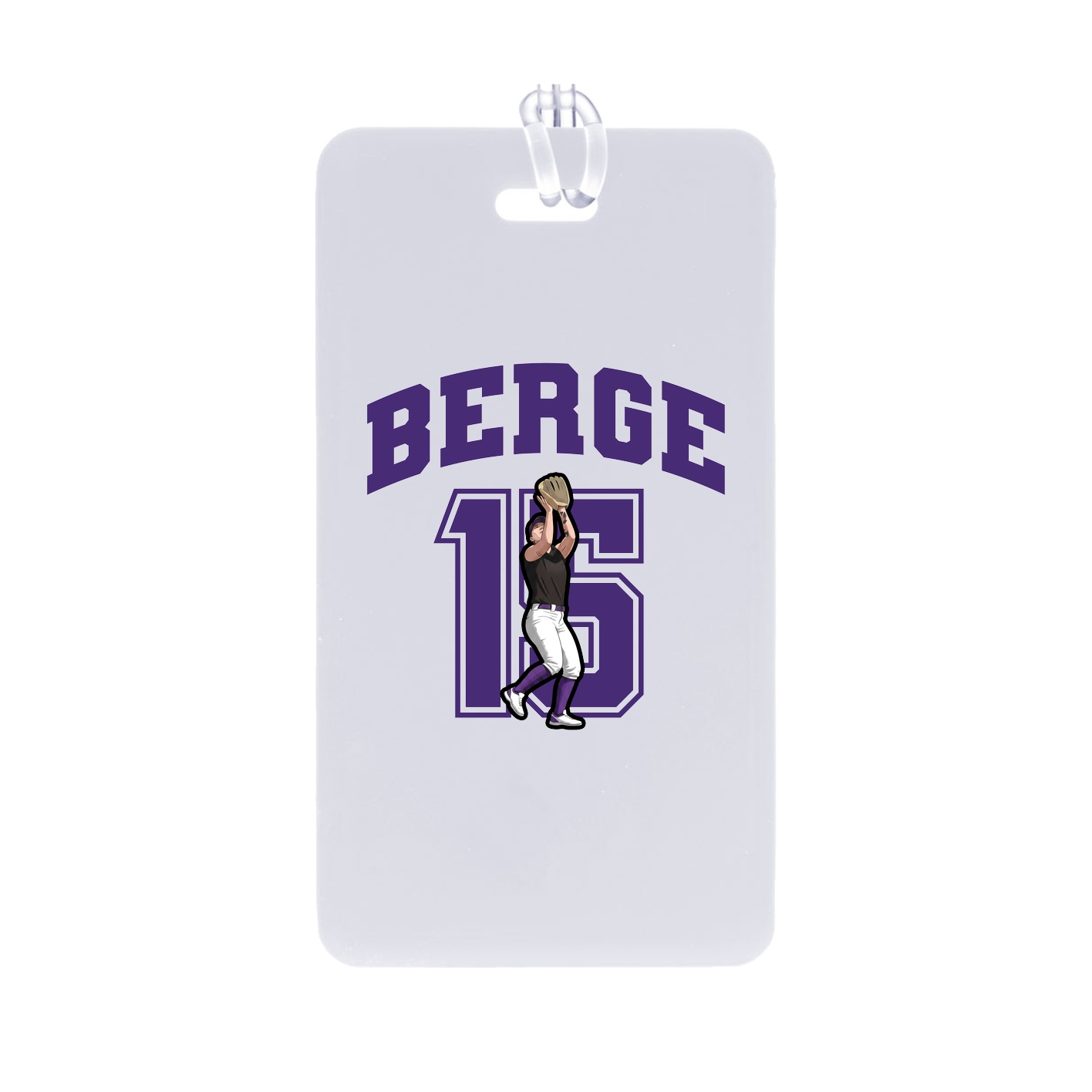 Bag Tag — Number in Classic