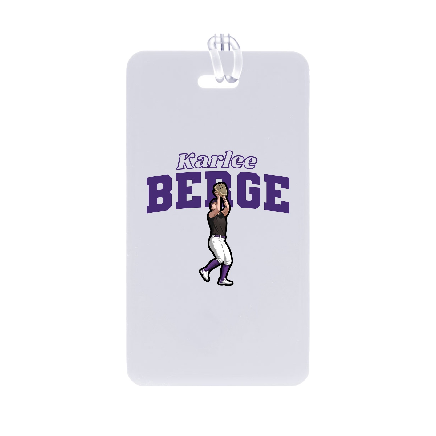 Bag Tag — Name Arch in Classic