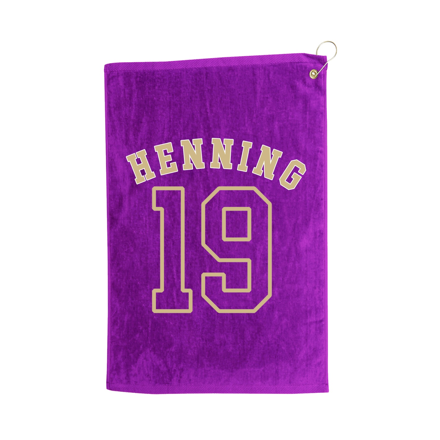 Golf Towel — Shirsey Arch in Purple