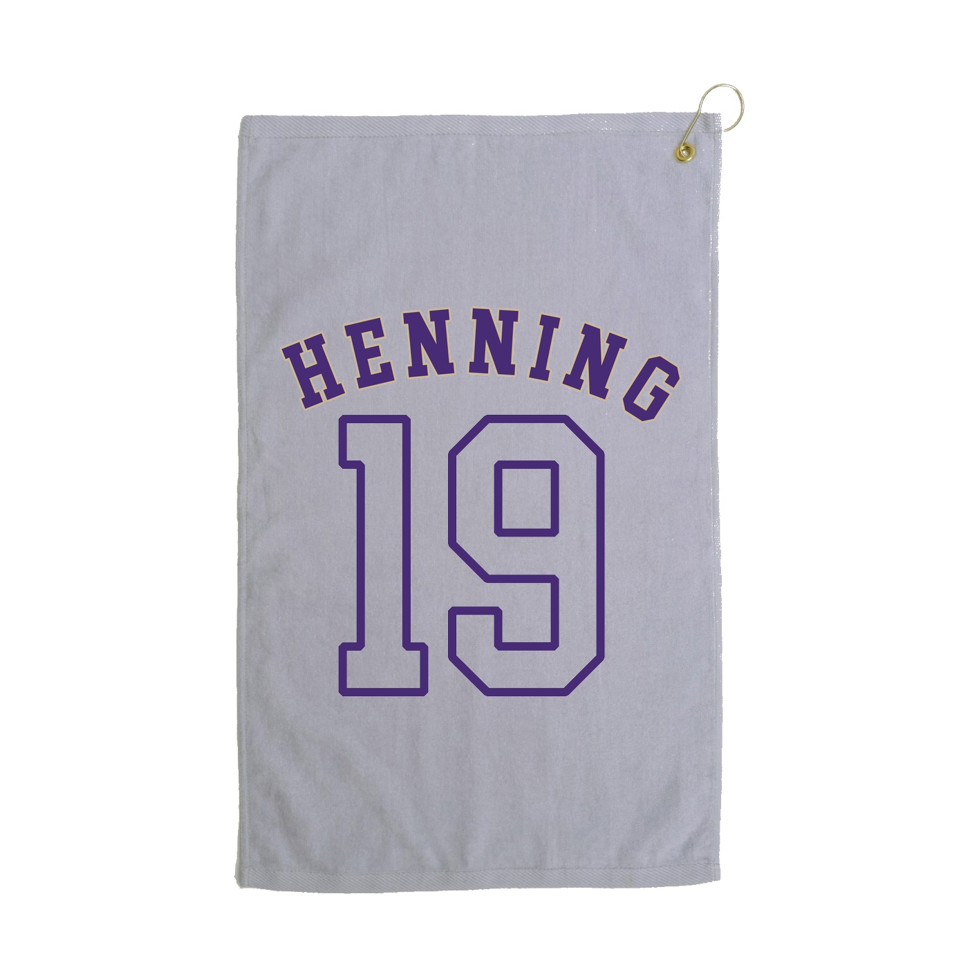 Golf Towel — Shirsey Arch in Grey