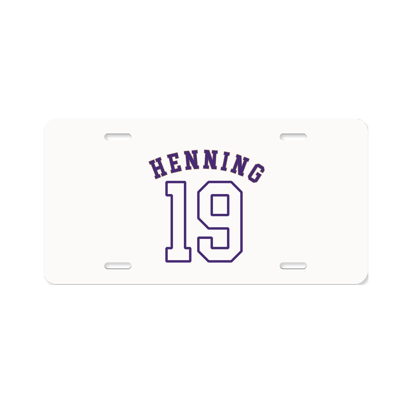 License Plate — Shirsey Arch in Classic