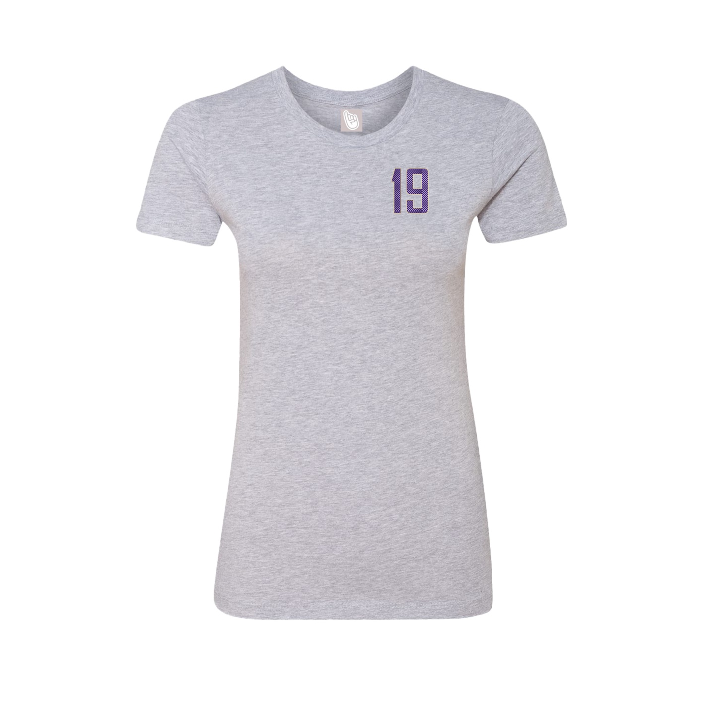 Womens Tee — Front Shirsy in Grey