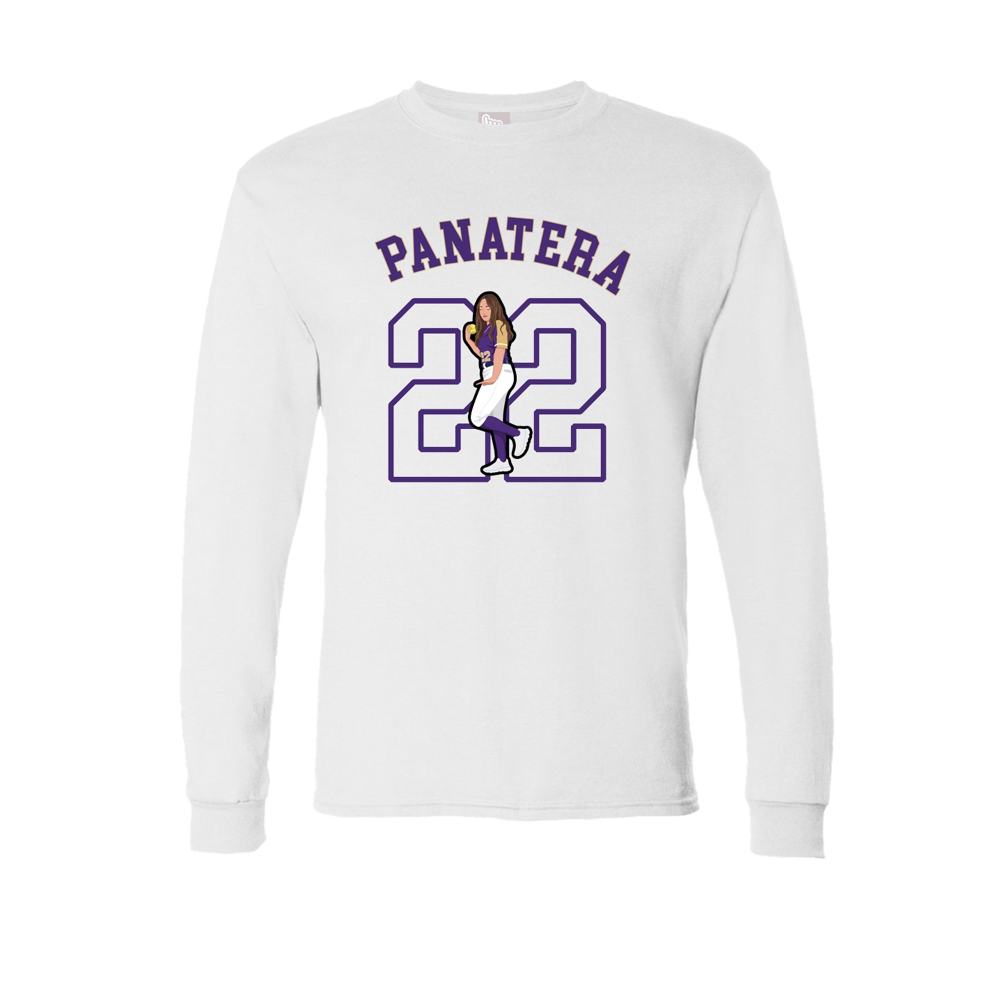 Long Sleeve Tee — Shirsey Arch in White