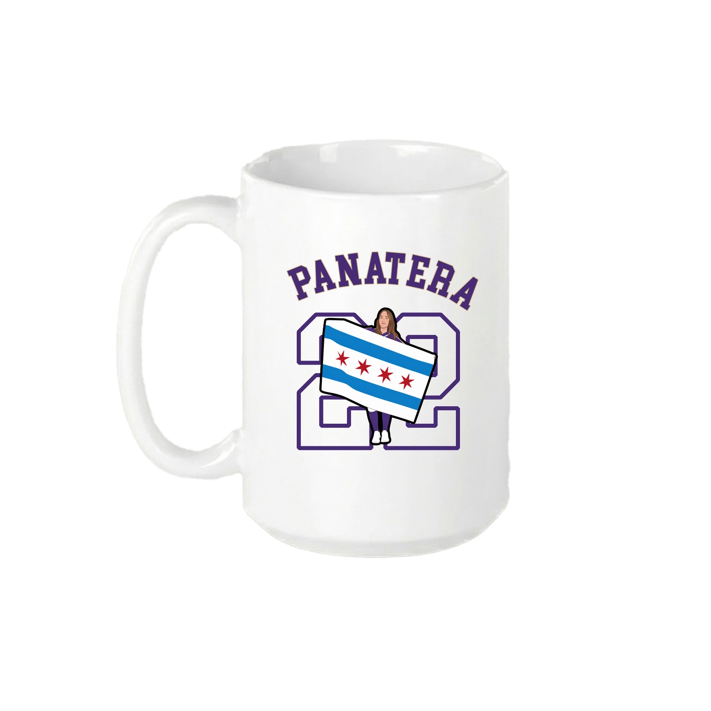 15oz Coffee Mug — Shirsey Arch in White
