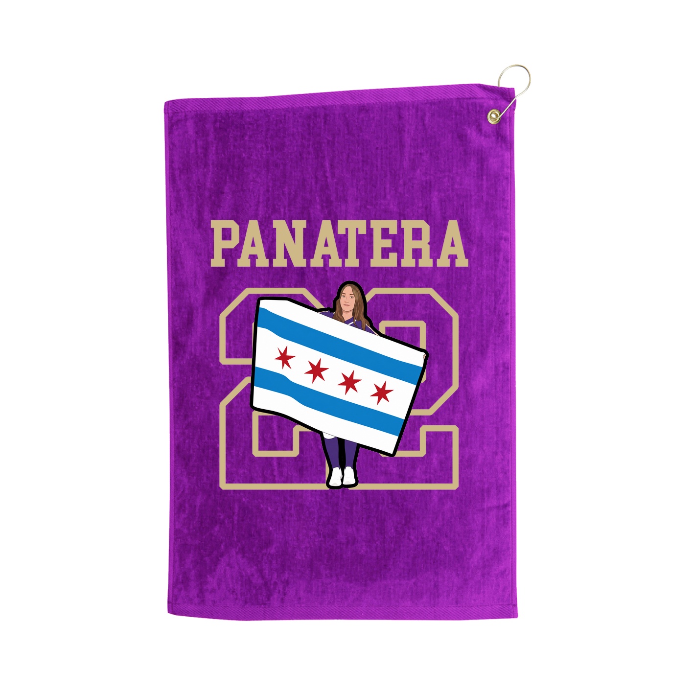 Golf Towel — Shirsey in Purple