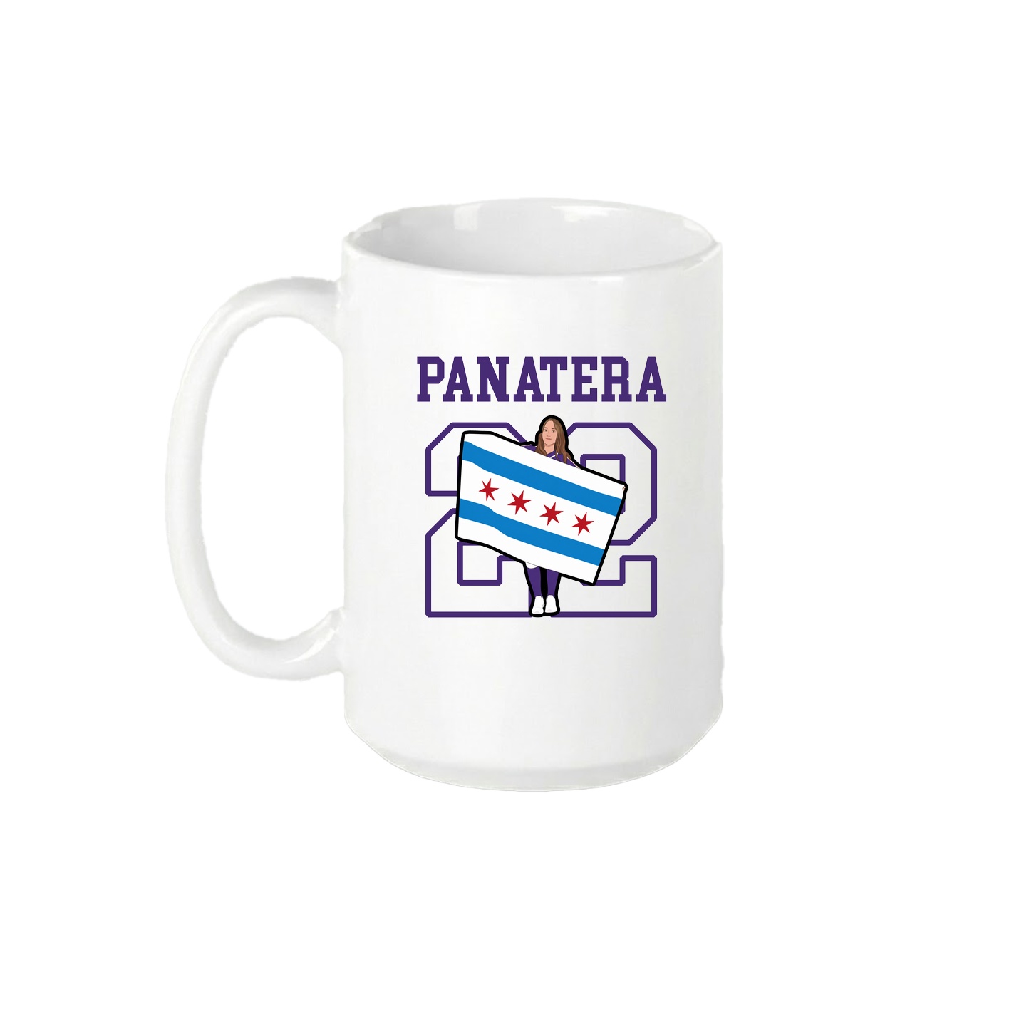 15oz Coffee Mug — Shirsey in White