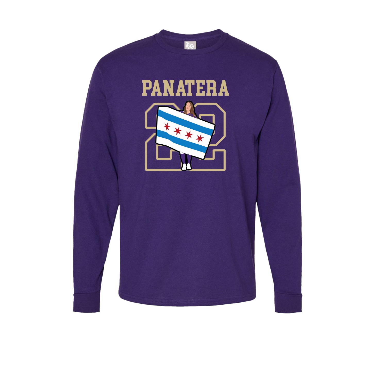 Long Sleeve Tee — Shirsey in Purple