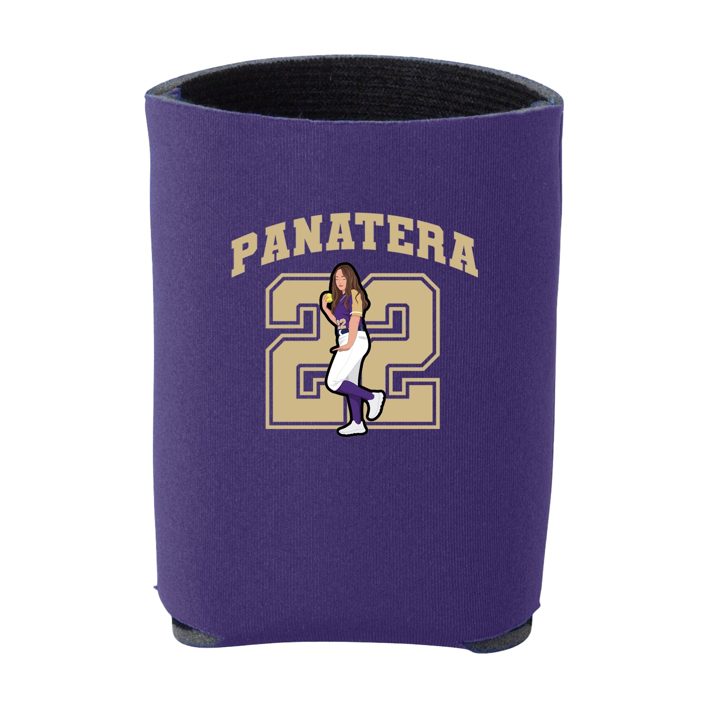 Can Holder — Number in Purple
