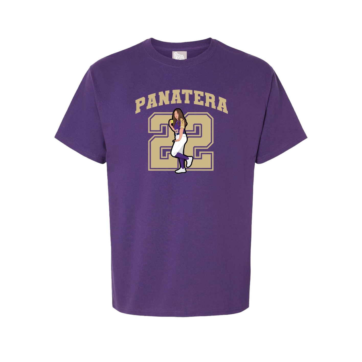 Tee — Number in Purple