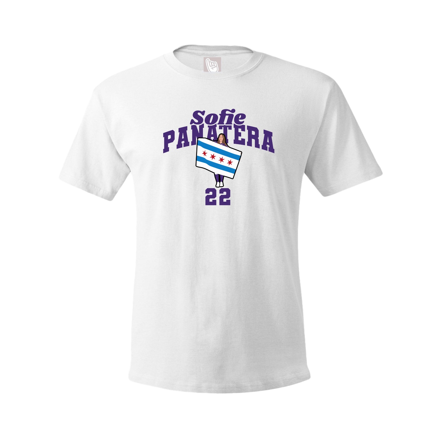 Tee — Signature Arch in White