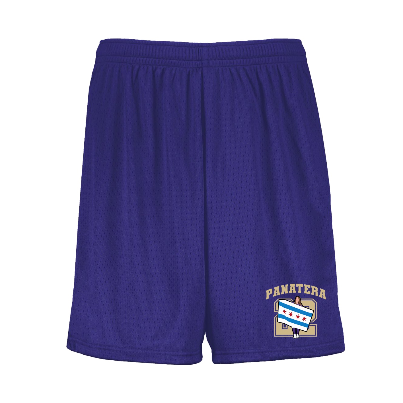 Shorts — Number in Purple