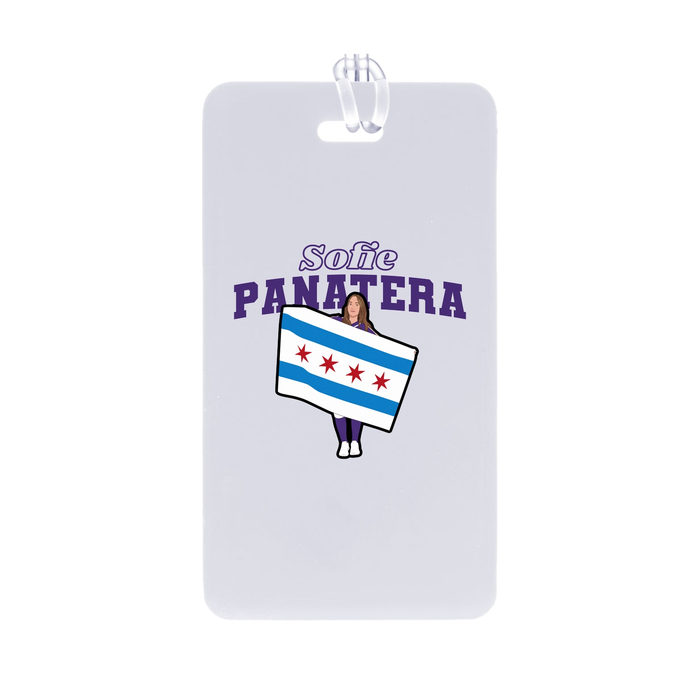 Bag Tag — Name Arch in Classic