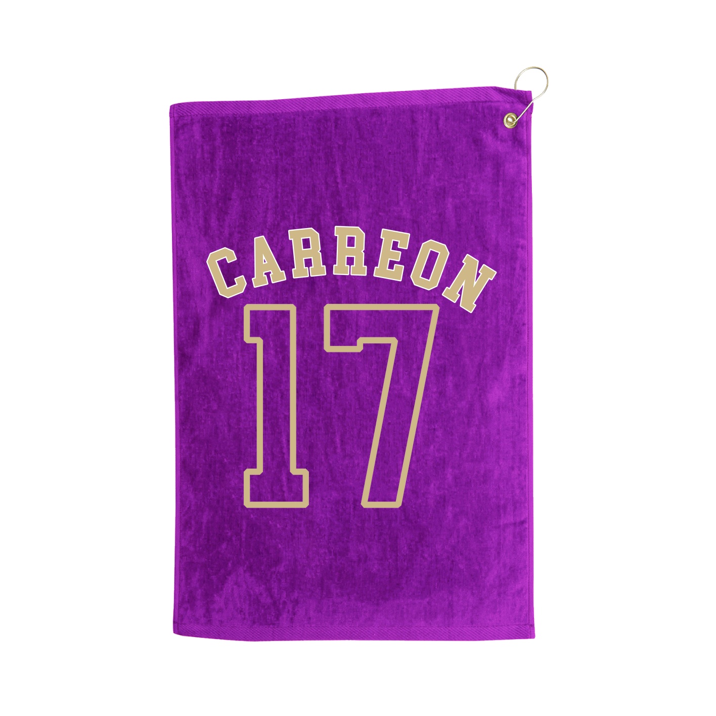 Golf Towel — Shirsey Arch in Purple