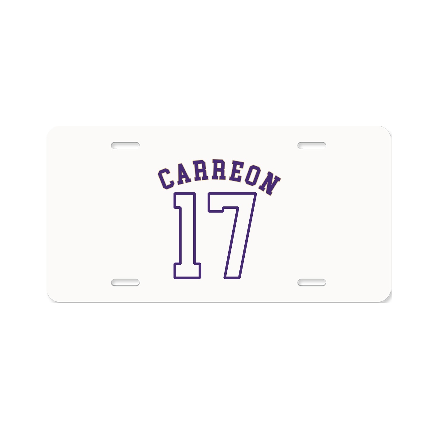 License Plate — Shirsey Arch in Classic