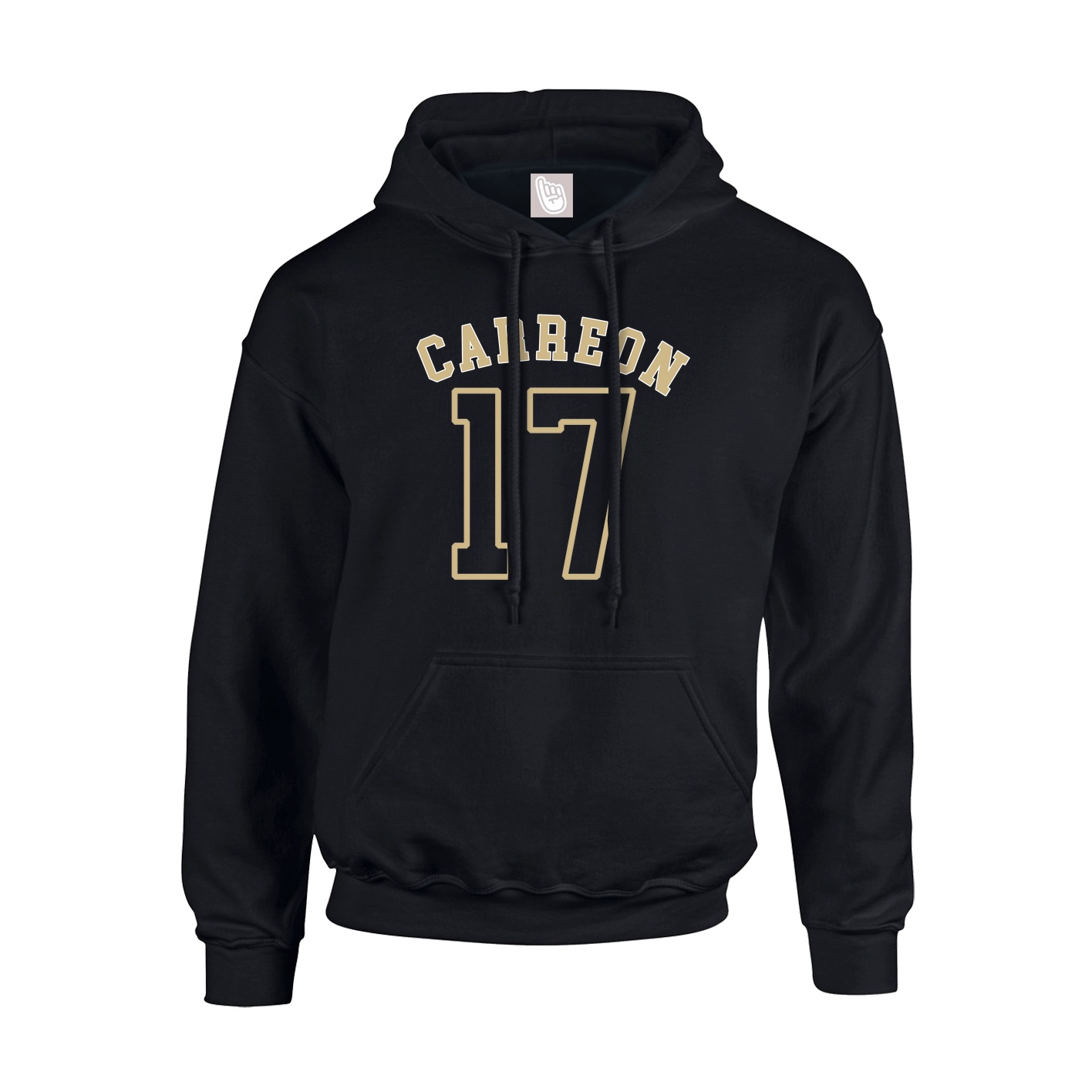 Youth Hoodie — Shirsey Arch in Black