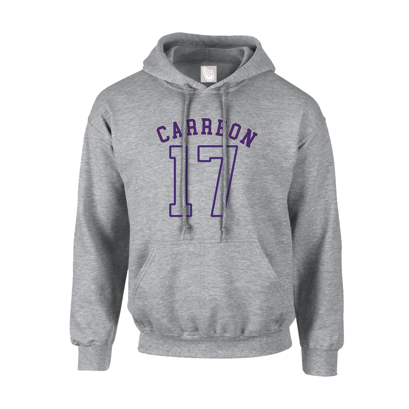 Youth Hoodie — Shirsey Arch in Grey