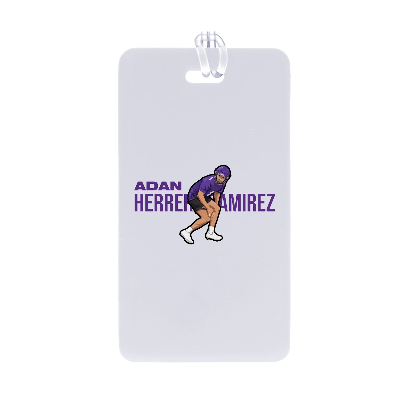 Bag Tag — Player Name in Classic