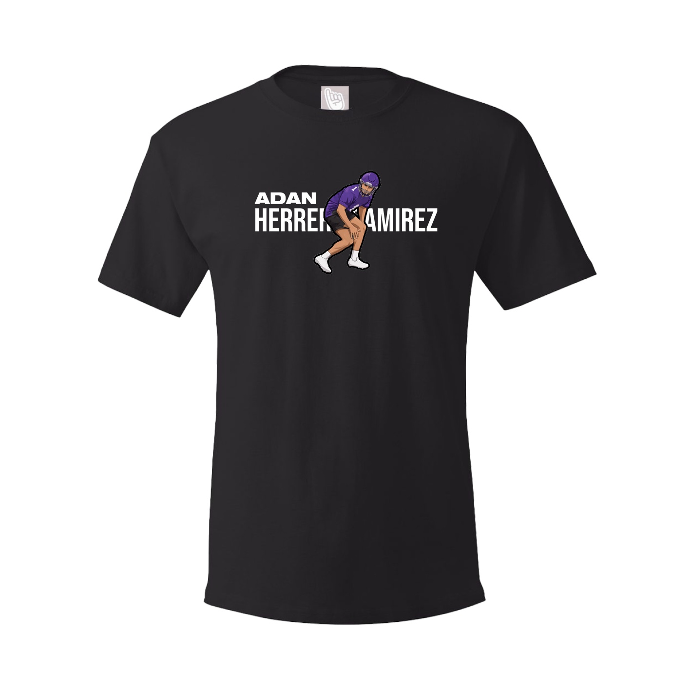 Tee — Player Name in Black
